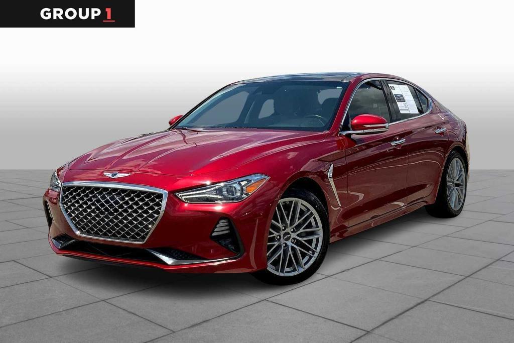 used 2021 Genesis G70 car, priced at $23,326
