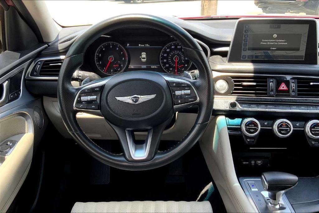 used 2021 Genesis G70 car, priced at $23,326