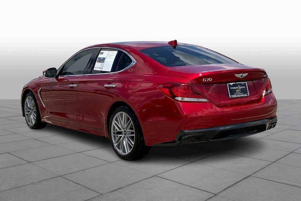 used 2021 Genesis G70 car, priced at $23,326