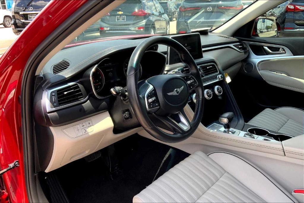 used 2021 Genesis G70 car, priced at $23,326