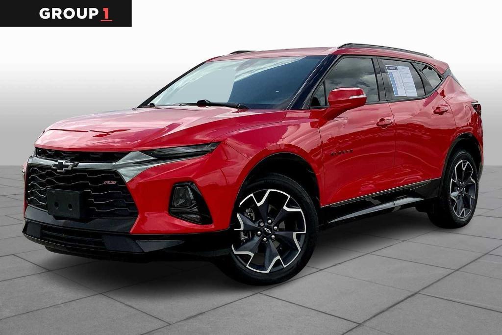 used 2021 Chevrolet Blazer car, priced at $27,439