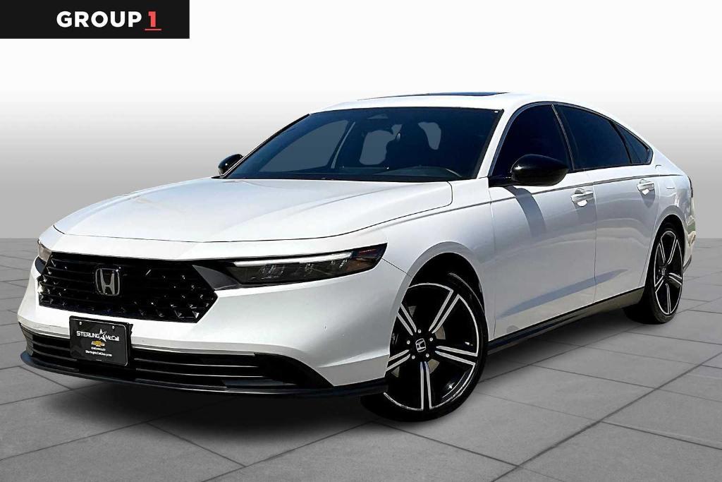 used 2023 Honda Accord Hybrid car, priced at $26,333