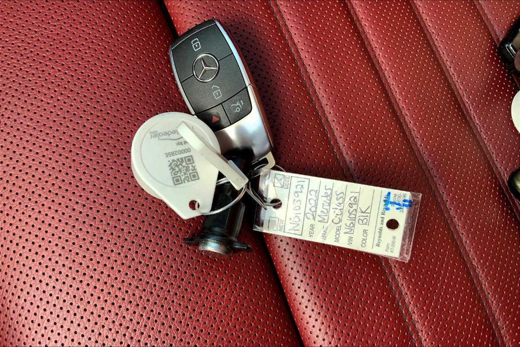 used 2022 Mercedes-Benz C-Class car, priced at $33,998