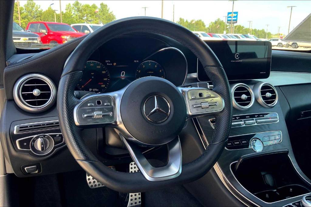 used 2022 Mercedes-Benz C-Class car, priced at $33,998