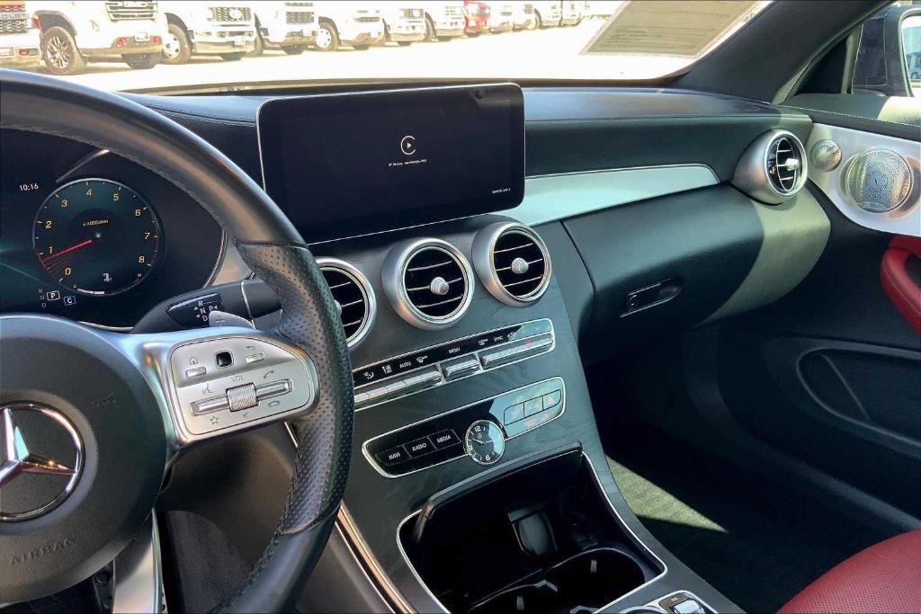 used 2022 Mercedes-Benz C-Class car, priced at $33,998