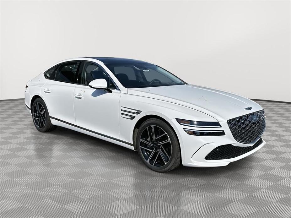 new 2025 Genesis G80 car, priced at $63,930