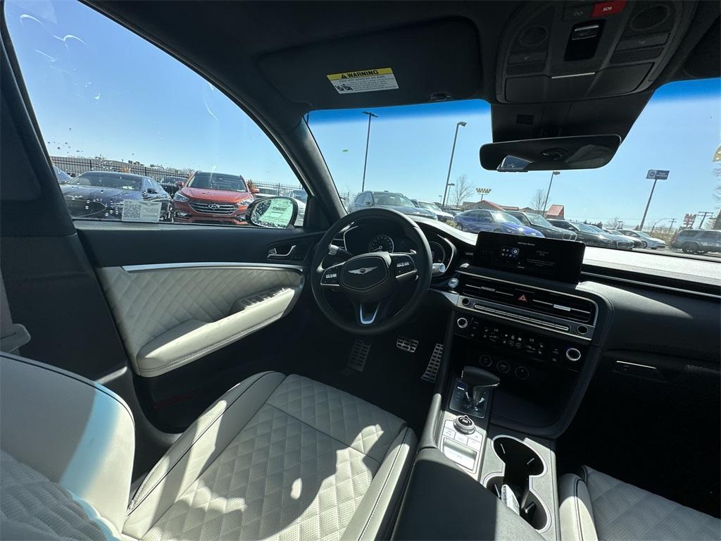 new 2025 Genesis G70 car, priced at $57,095