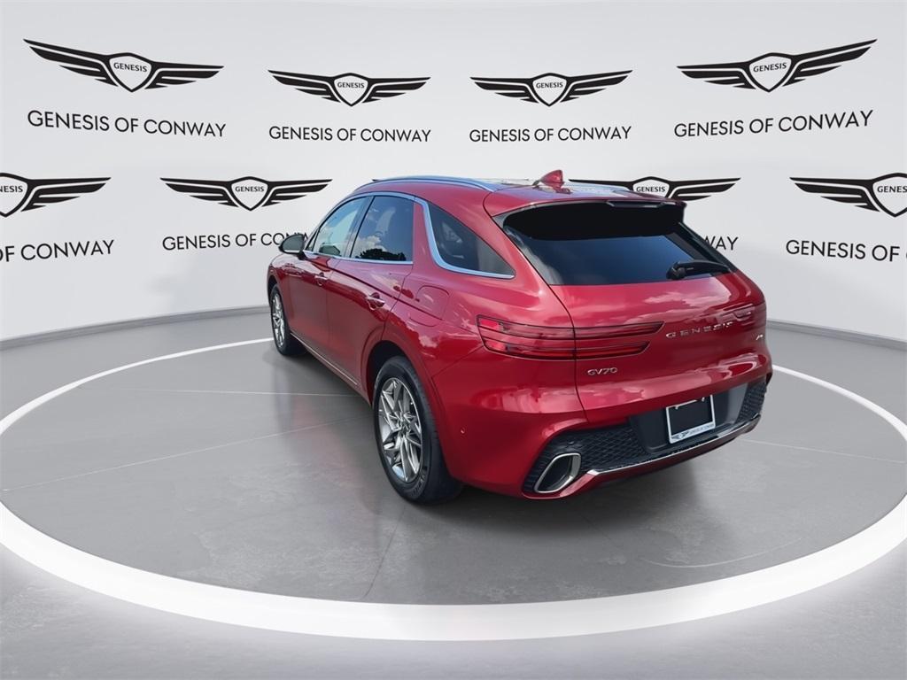used 2022 Genesis GV70 car, priced at $39,042