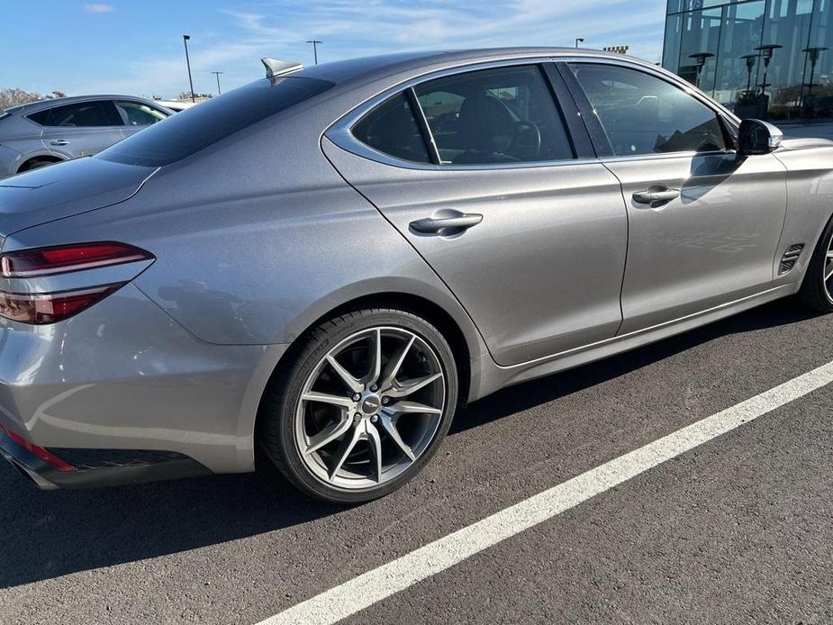 used 2022 Genesis G70 car, priced at $27,931