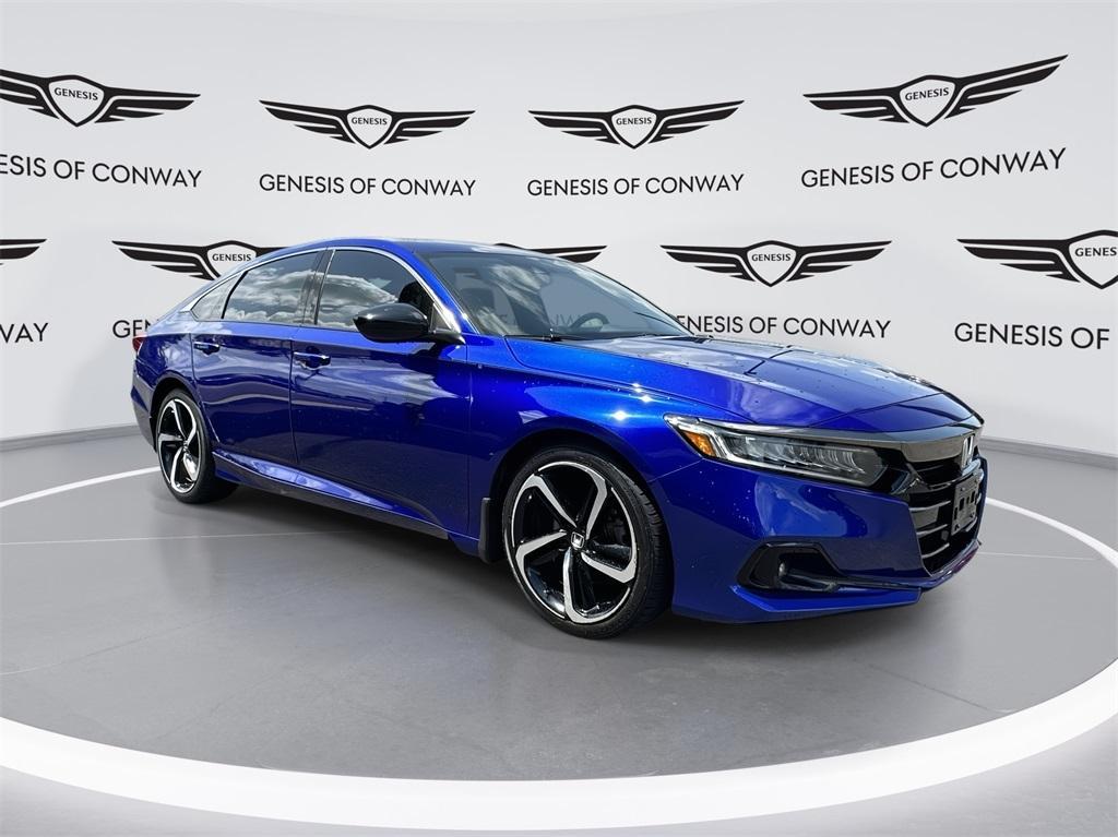used 2021 Honda Accord car, priced at $25,562