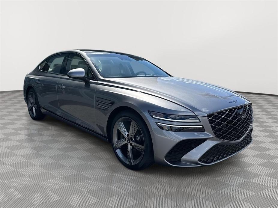 new 2025 Genesis G80 car, priced at $79,060