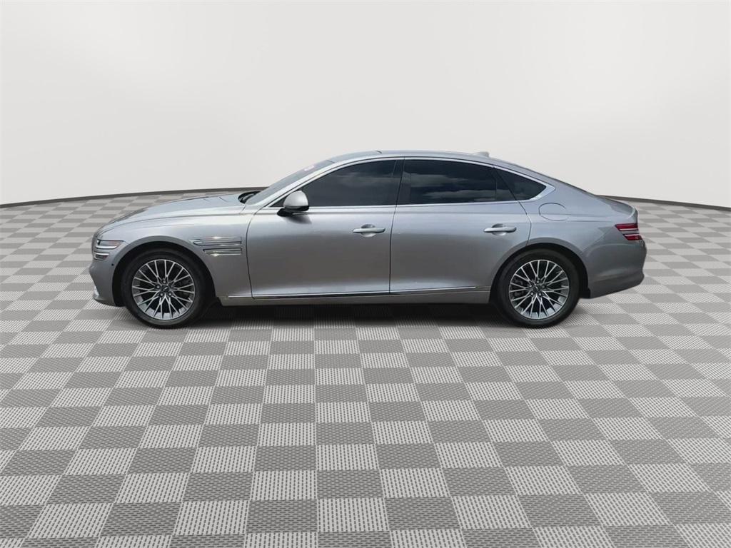 used 2022 Genesis G80 car, priced at $33,000