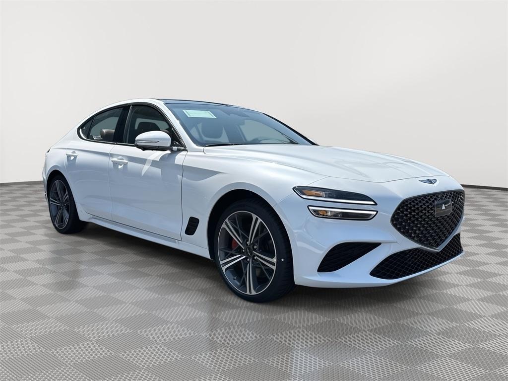 new 2025 Genesis G70 car, priced at $56,955