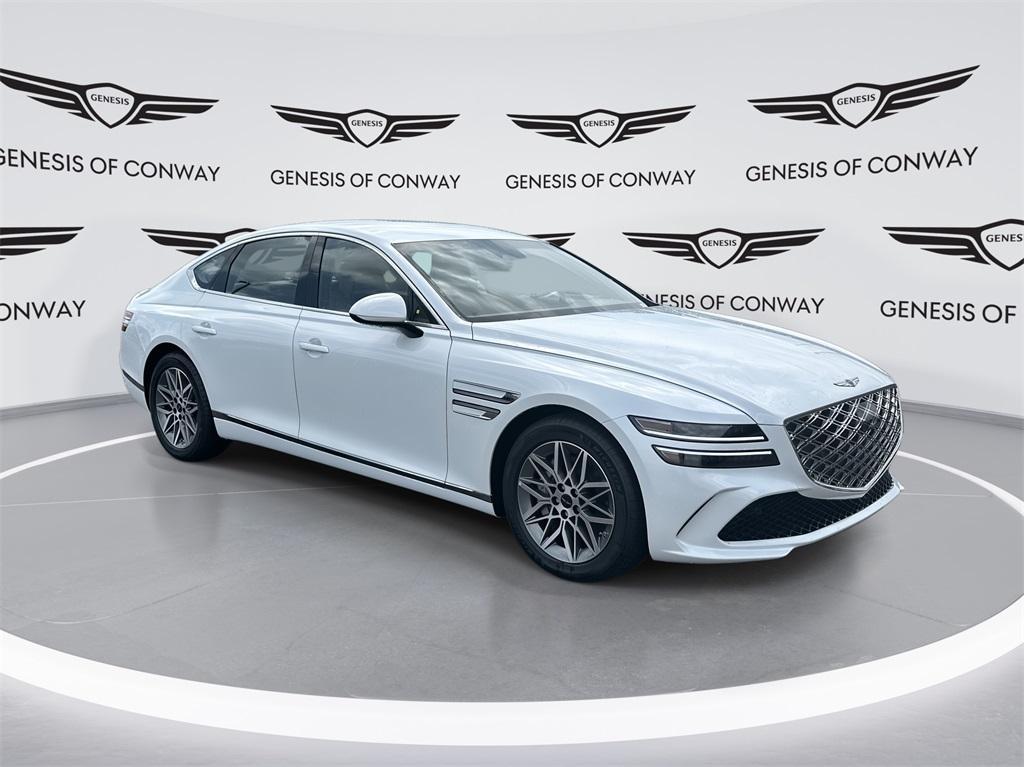 new 2025 Genesis G80 car, priced at $59,230