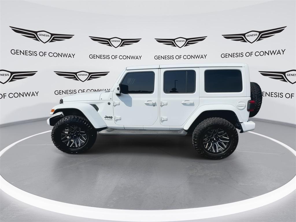 used 2021 Jeep Wrangler Unlimited car, priced at $39,264