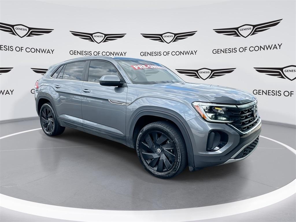 used 2024 Volkswagen Atlas Cross Sport car, priced at $34,930