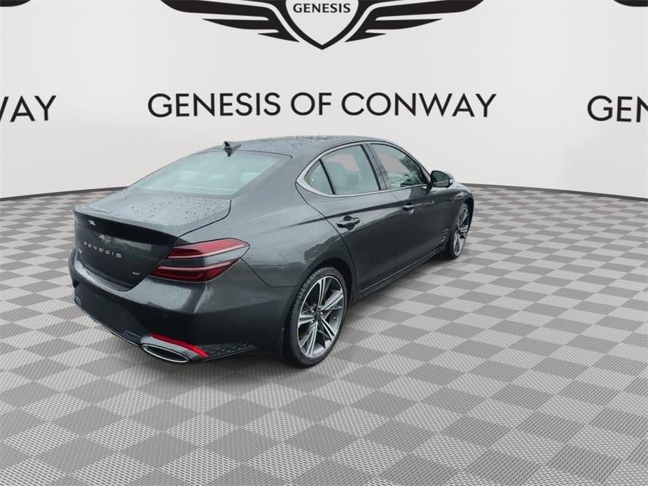 used 2024 Genesis G70 car, priced at $45,015