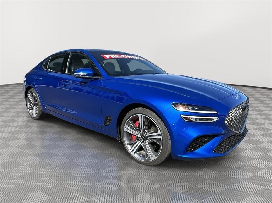 used 2024 Genesis G70 car, priced at $45,137