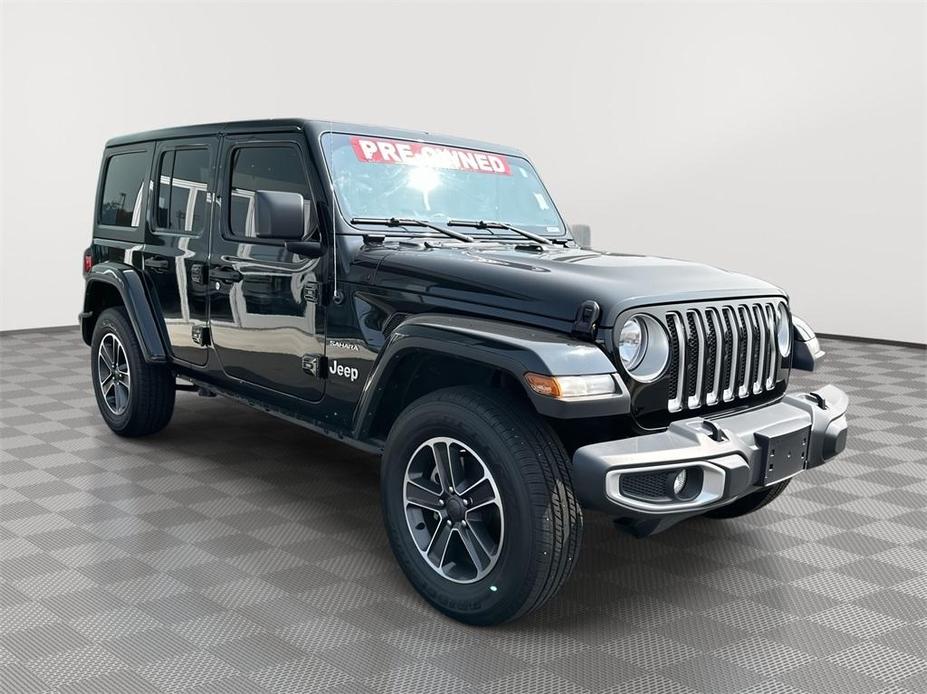 used 2023 Jeep Wrangler car, priced at $34,200