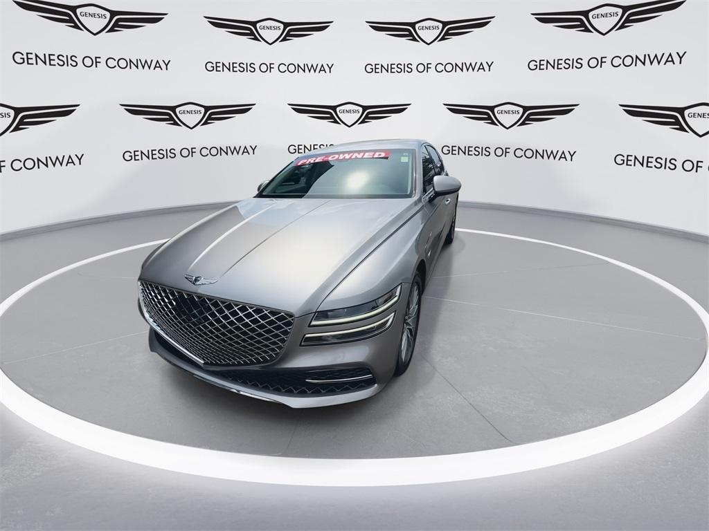 used 2023 Genesis G80 car, priced at $38,909