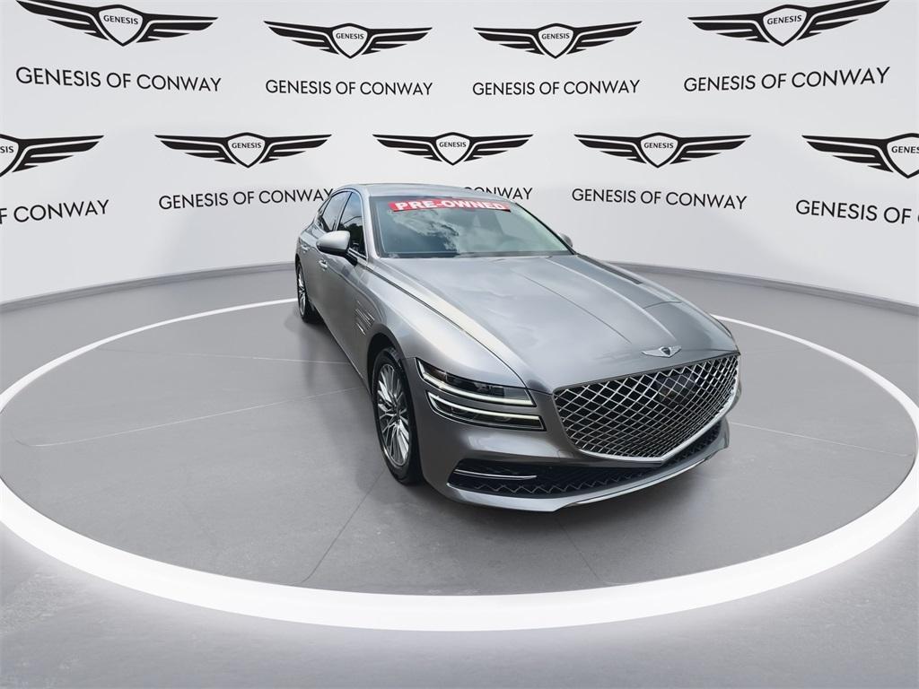 used 2023 Genesis G80 car, priced at $38,909