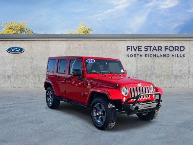 used 2017 Jeep Wrangler Unlimited car, priced at $23,000