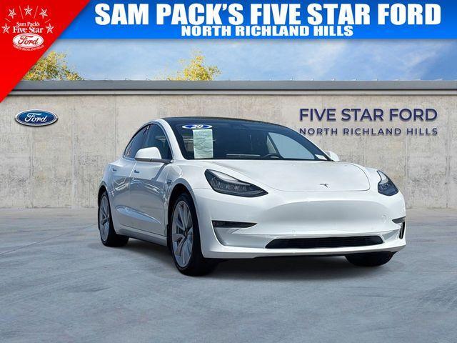 used 2020 Tesla Model 3 car, priced at $23,000