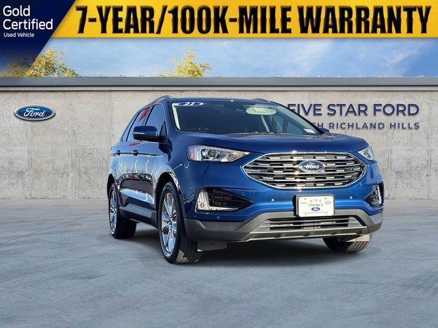 used 2021 Ford Edge car, priced at $22,000