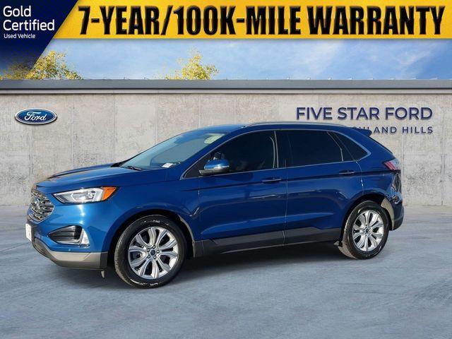 used 2021 Ford Edge car, priced at $22,000