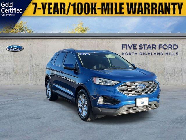 used 2021 Ford Edge car, priced at $22,000