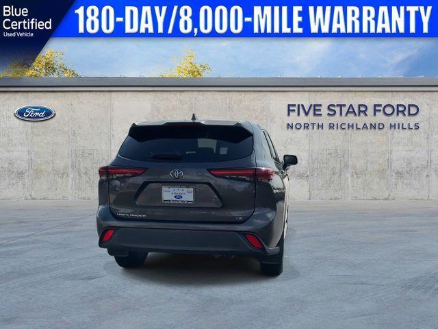 used 2020 Toyota Highlander car, priced at $27,000