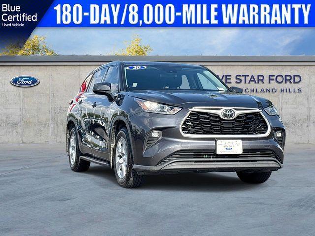 used 2020 Toyota Highlander car, priced at $27,000