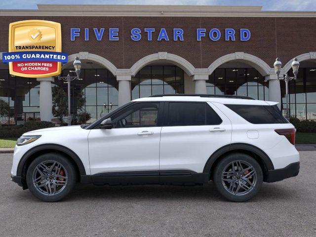 new 2025 Ford Explorer car, priced at $57,156