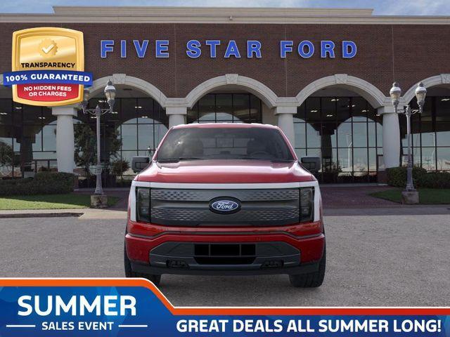 new 2025 Ford F-150 Lightning car, priced at $68,438