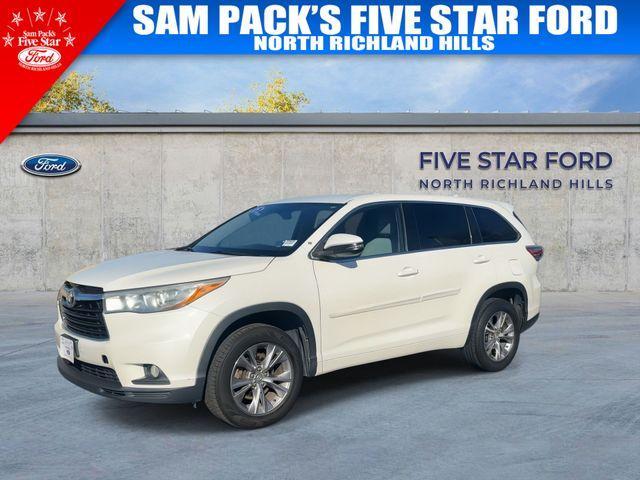 used 2015 Toyota Highlander car, priced at $12,000