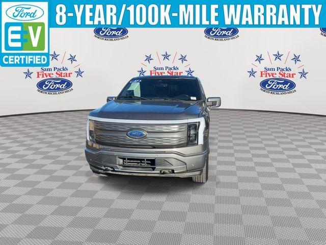 used 2022 Ford F-150 Lightning car, priced at $46,000