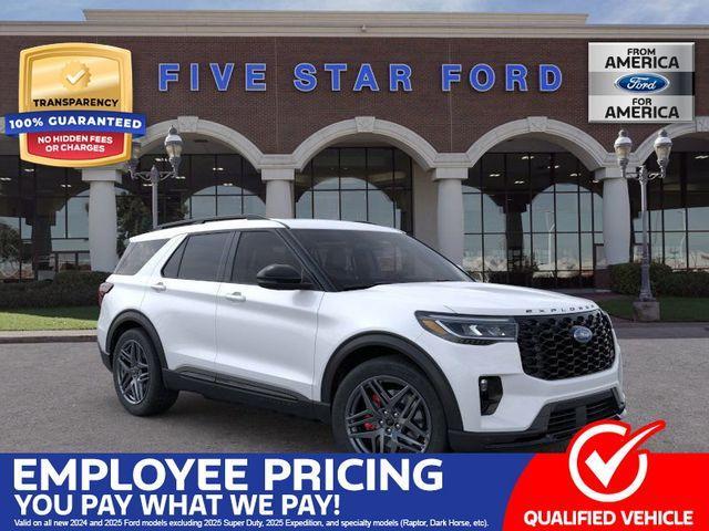 new 2025 Ford Explorer car, priced at $55,789