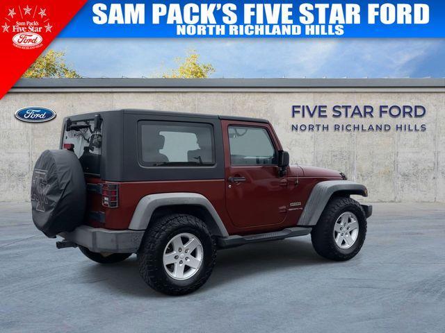 used 2010 Jeep Wrangler car, priced at $13,000