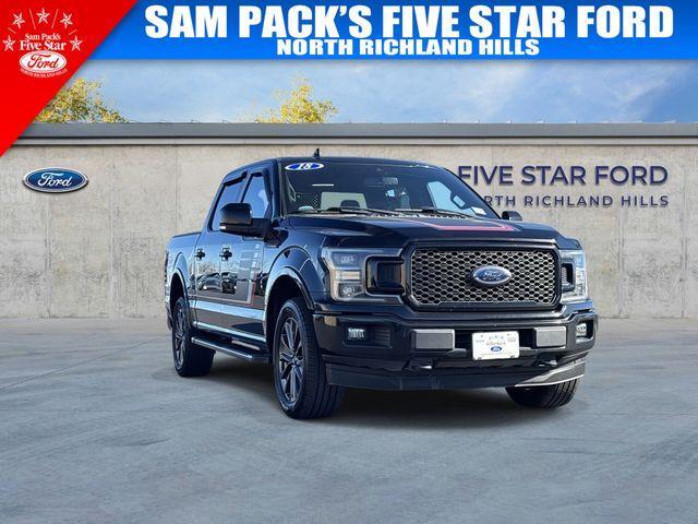 used 2018 Ford F-150 car, priced at $25,000