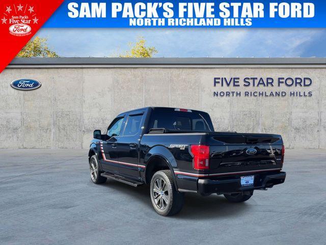 used 2018 Ford F-150 car, priced at $25,000