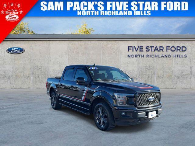 used 2018 Ford F-150 car, priced at $25,000