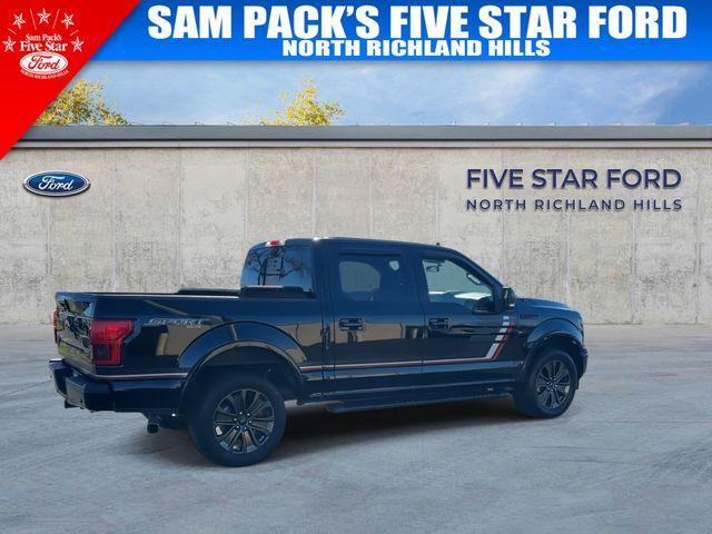 used 2018 Ford F-150 car, priced at $25,000