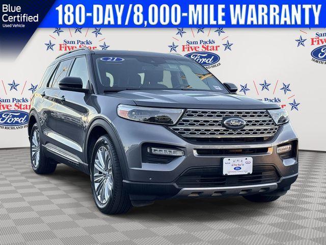 used 2021 Ford Explorer car, priced at $24,000