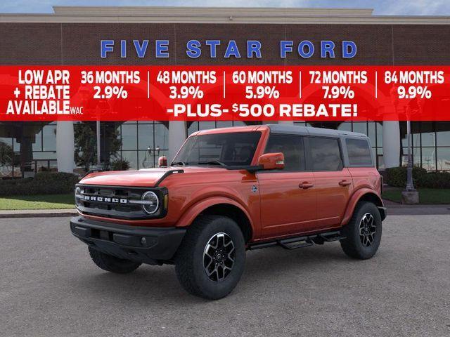 new 2024 Ford Bronco car, priced at $51,522