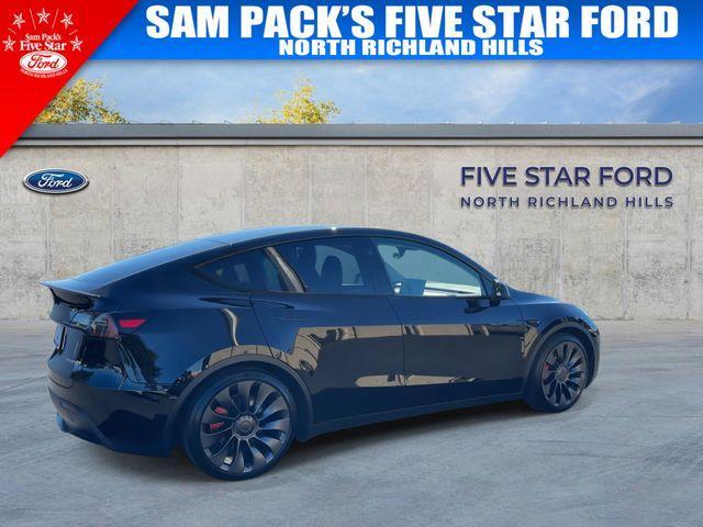 used 2025 Tesla Model Y car, priced at $40,000