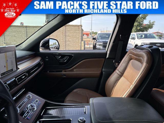 used 2023 Lincoln Aviator car, priced at $50,000