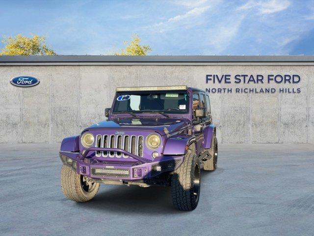 used 2018 Jeep Wrangler JK Unlimited car, priced at $19,000