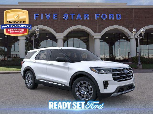 new 2025 Ford Explorer car, priced at $46,423