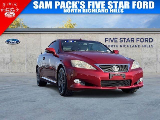 used 2010 Lexus IS 250C car, priced at $12,000