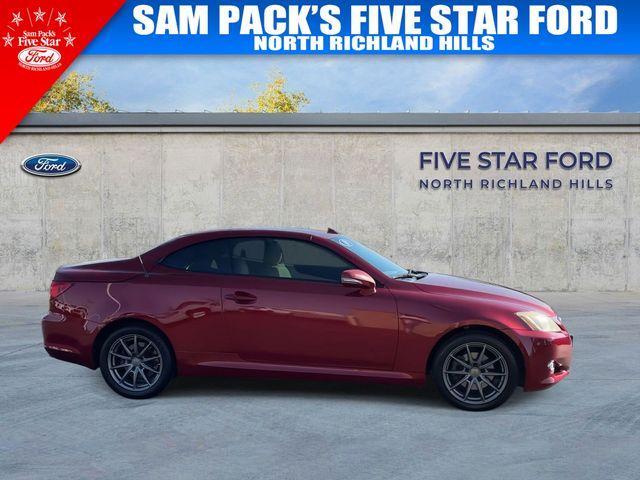 used 2010 Lexus IS 250C car, priced at $12,000